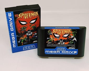 SPIDERMAN - Web of Fire for Sega 32X With HOLOGRAPHIC Label - Etsy