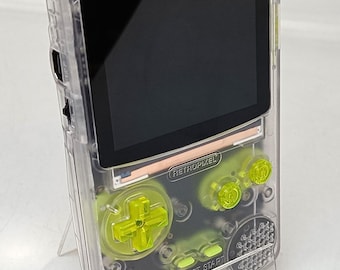 FPGA FPGBC Game Boy Color (Clear Lime color) – Handheld Retro Console