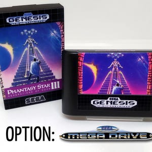 Phantasy Star III: Generations of Doom SEGA Genesis Mega Drive