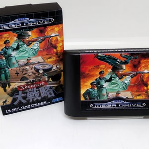 Advanced Military Commander - English Version SEGA Mega Drive Genesis
