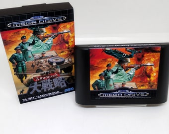 Advanced Military Commander - English Version SEGA Mega Drive Genesis
