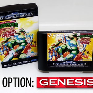 TMHT Tournament Fighters Special SEGA Mega Drive Genesis
