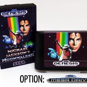 Michael Jackson&#39;s Moonwalker SEGA Genesis Mega Drive