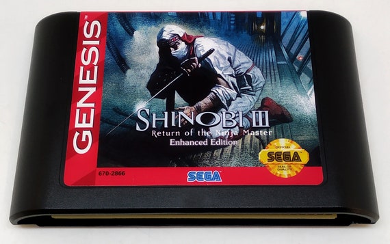 Shinobi III Return Of The Ninja Master – SEGA Megadrive (Bon État, Boîte Complète)