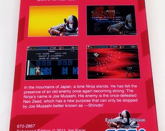 Shinobi III: Return of the Ninja Master - Enhanced Edition SEGA
