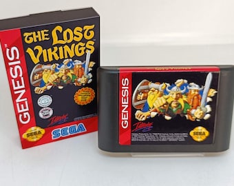 The Lost Vikings SEGA Genesis Mega Drive