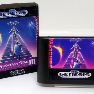 Phantasy Star III: Generations of Doom SEGA Genesis Mega Drive