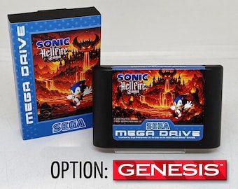 Sonic: Hellfire Saga SEGA Mega Drive Genesis