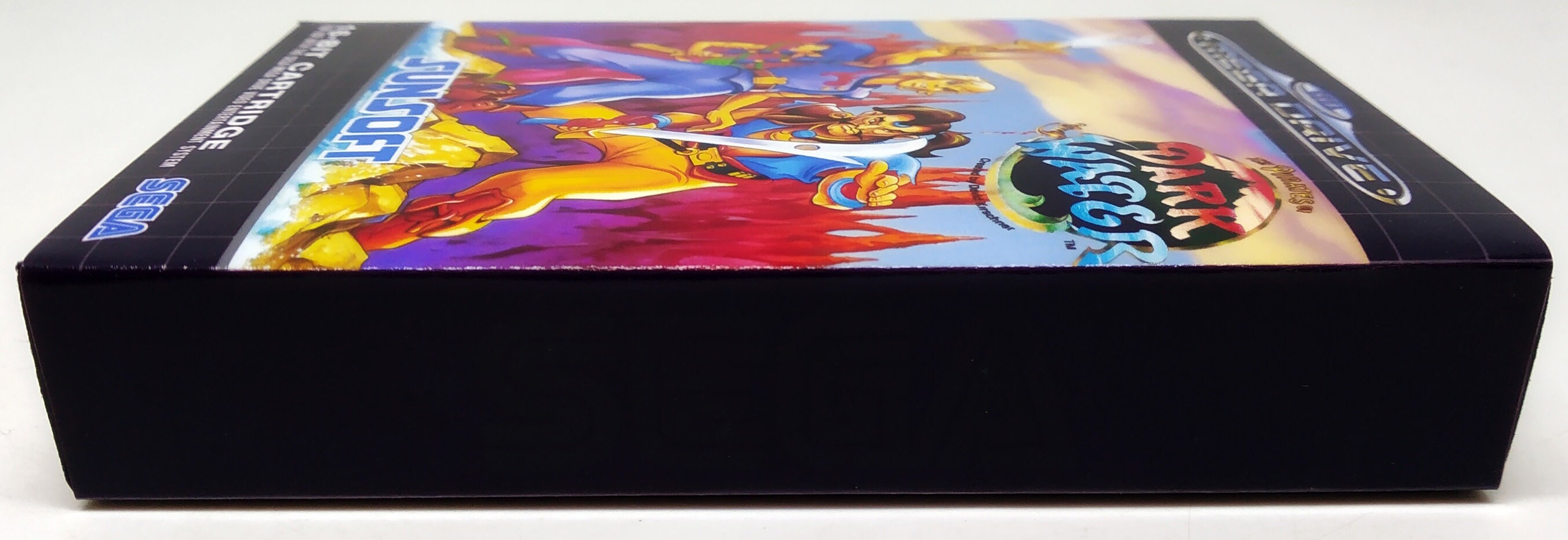 Jeu Dark Water Cartmod Pour Sega Megadrive/Genesis - Bon état, Version Française