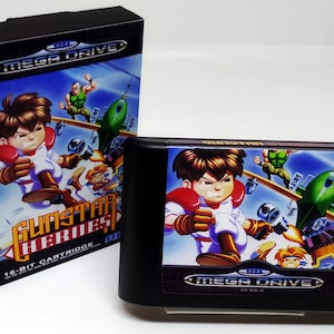 Gunstar Heroes SEGA Mega Drive Genesis