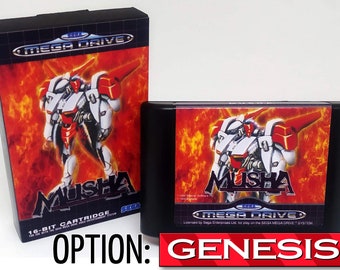 M.U.S.H.A. (MUSHA) SEGA Mega Drive Genesis