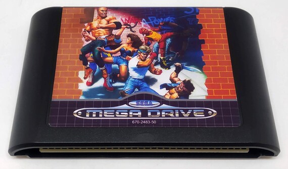 Jeu Streets Of Rage II Pour SEGA Game Gear - Cartouche PAL, Comme Neuf !