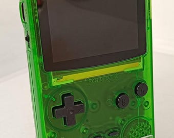 FPGA FPGBC Game Boy Color (Cyber Green color) – Handheld Retro Console