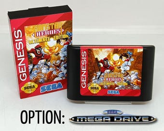 Gunstar Heroes - Ultimate Edition SEGA Genesis Mega Drive