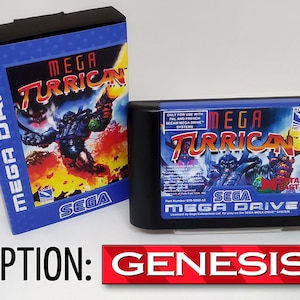 Mega Turrican SEGA Mega Drive Genesis