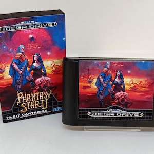 Phantasy Star II SEGA Mega Drive Genesis
