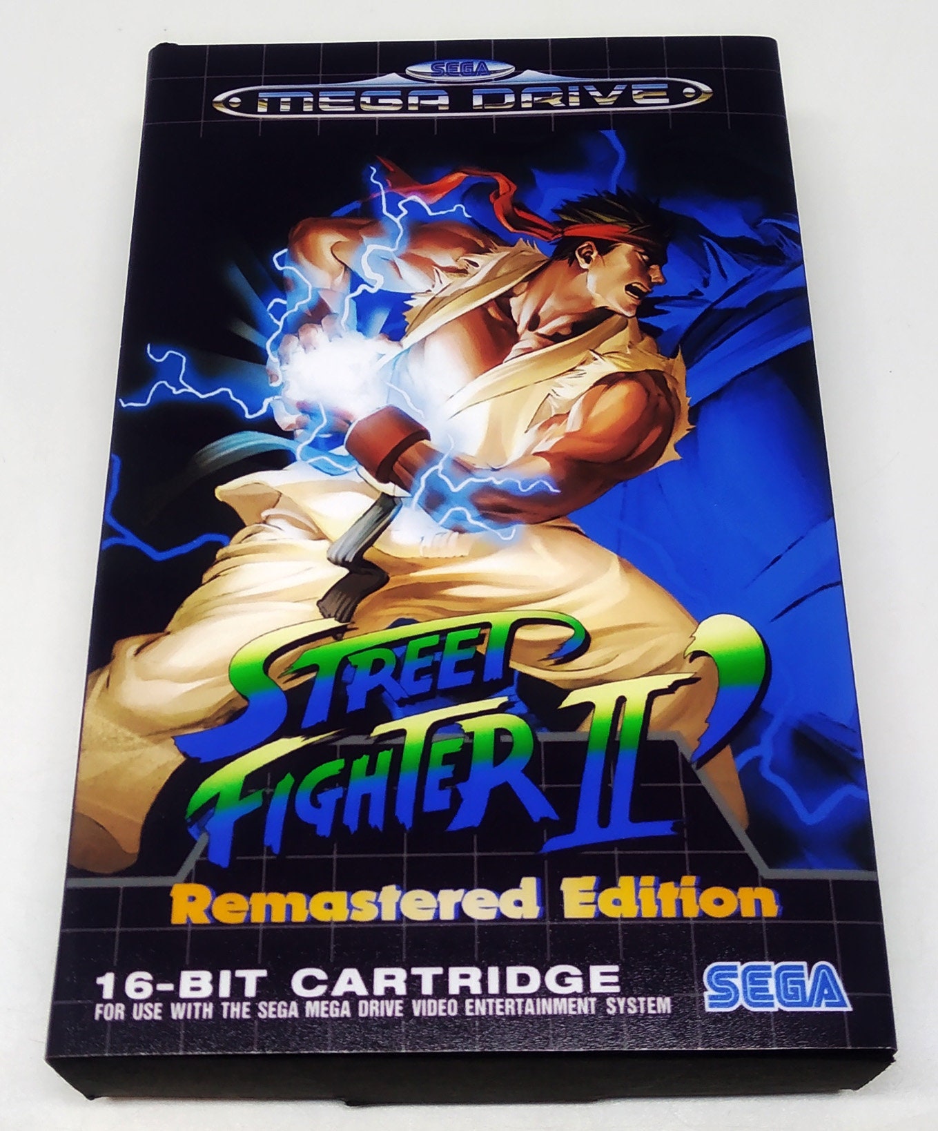 Street Fighter II Remastered Edition SEGA Genesis Mega Drive - Etsy
