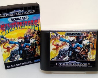 Sunset Riders - Enhanced Colors SEGA Mega Drive Genesis - Etsy