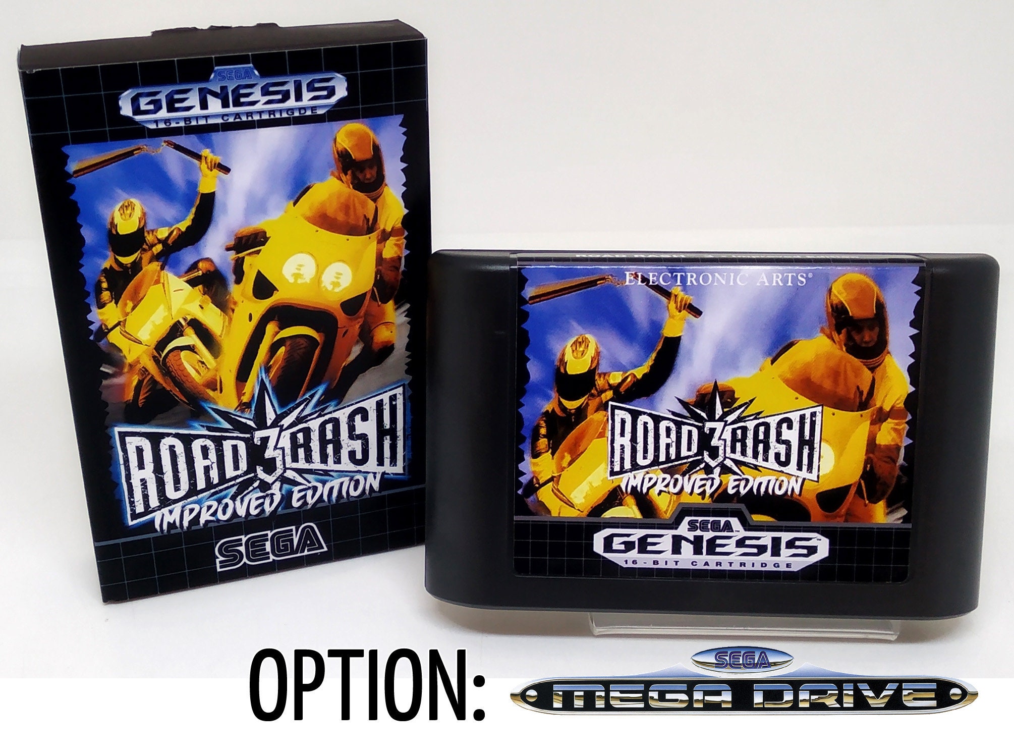 Road Rash Sega Saturn Pal Boite + Notice Pas De Jeu / No Gam à Brives Charensac 20932128