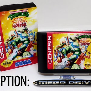 TMNT Tournament Fighters Special SEGA Genesis Mega Drive
