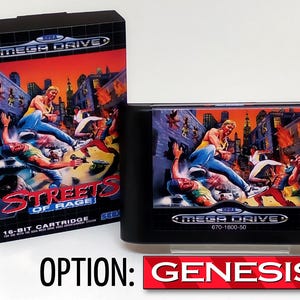 Streets of Rage SEGA Mega Drive Genesis