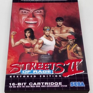 CARTOUCHE DE jeu sega game gear STREETS OF RAGE II 2 ++ EUR 49,90 - FR