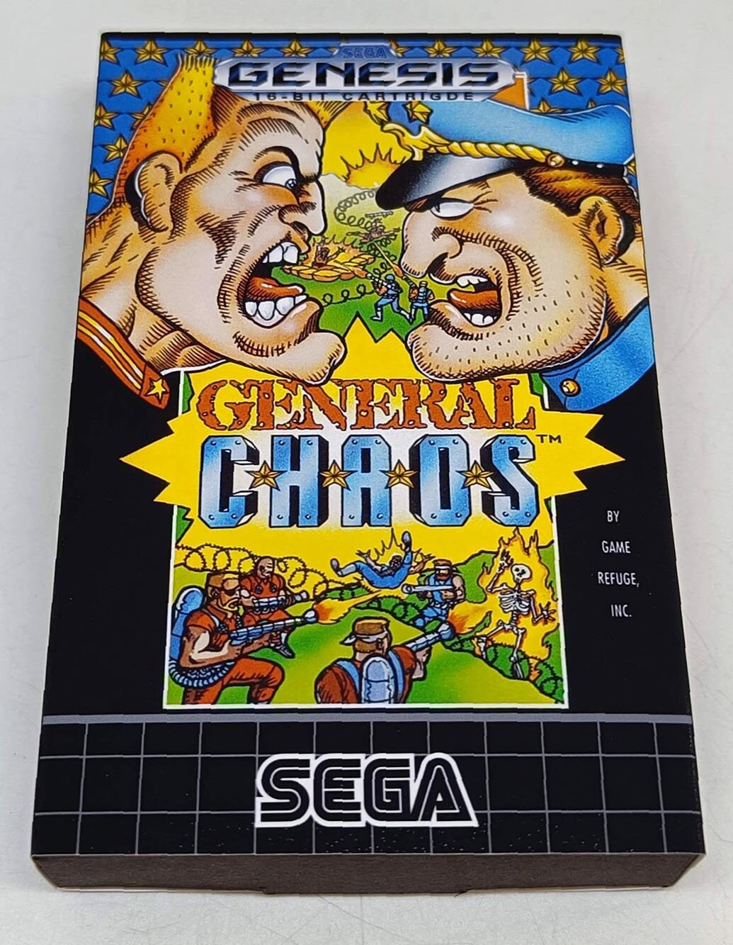 SEGA GENESIS GENERAL CHAOS ジェネラルカオス c51d09f9572b8021dcd7c14e1cc668