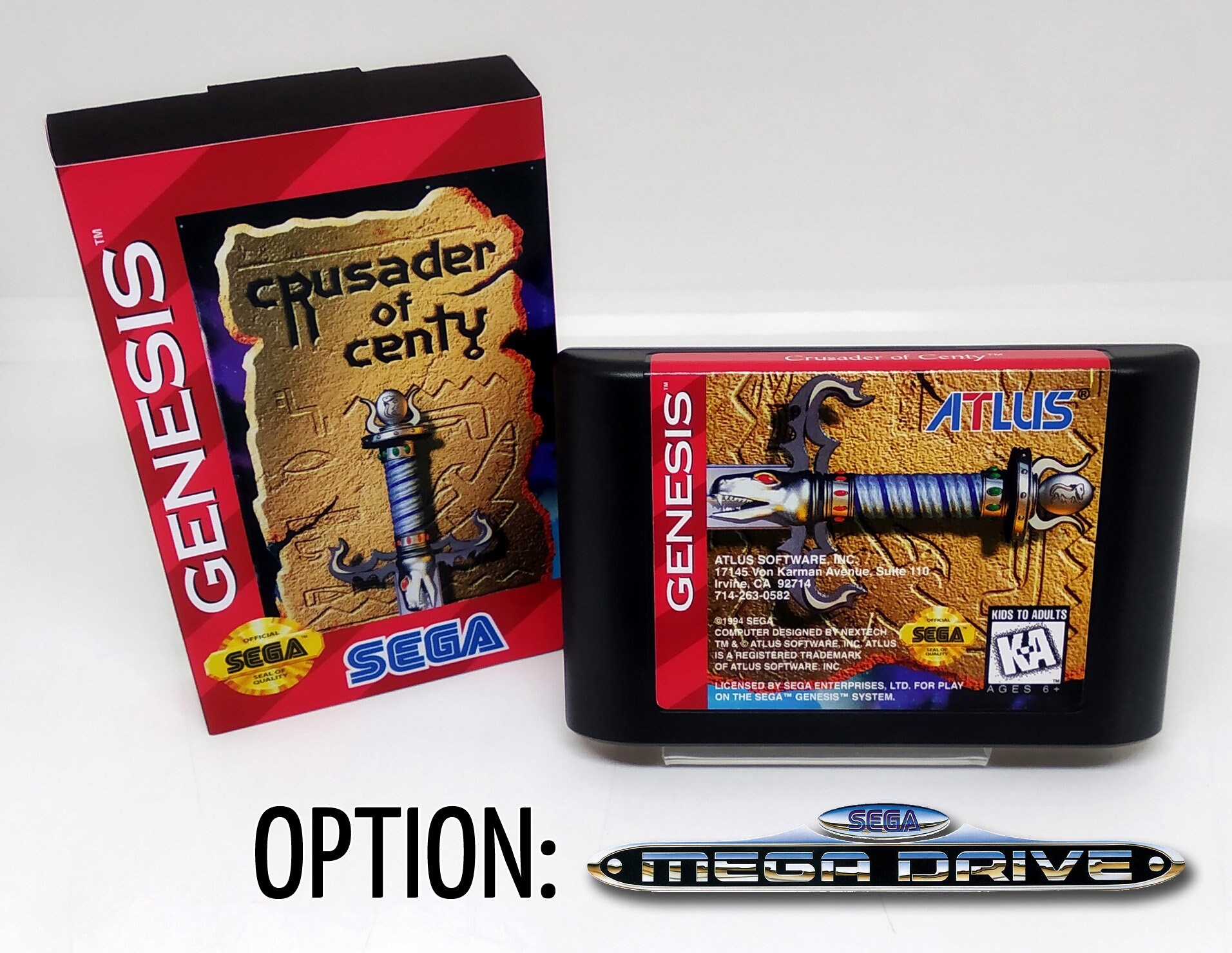 Crusader of Centy SEGA Genesis Mega Drive - Etsy