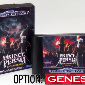Prince of Persia Remastered SEGA Genesis Mega Drive