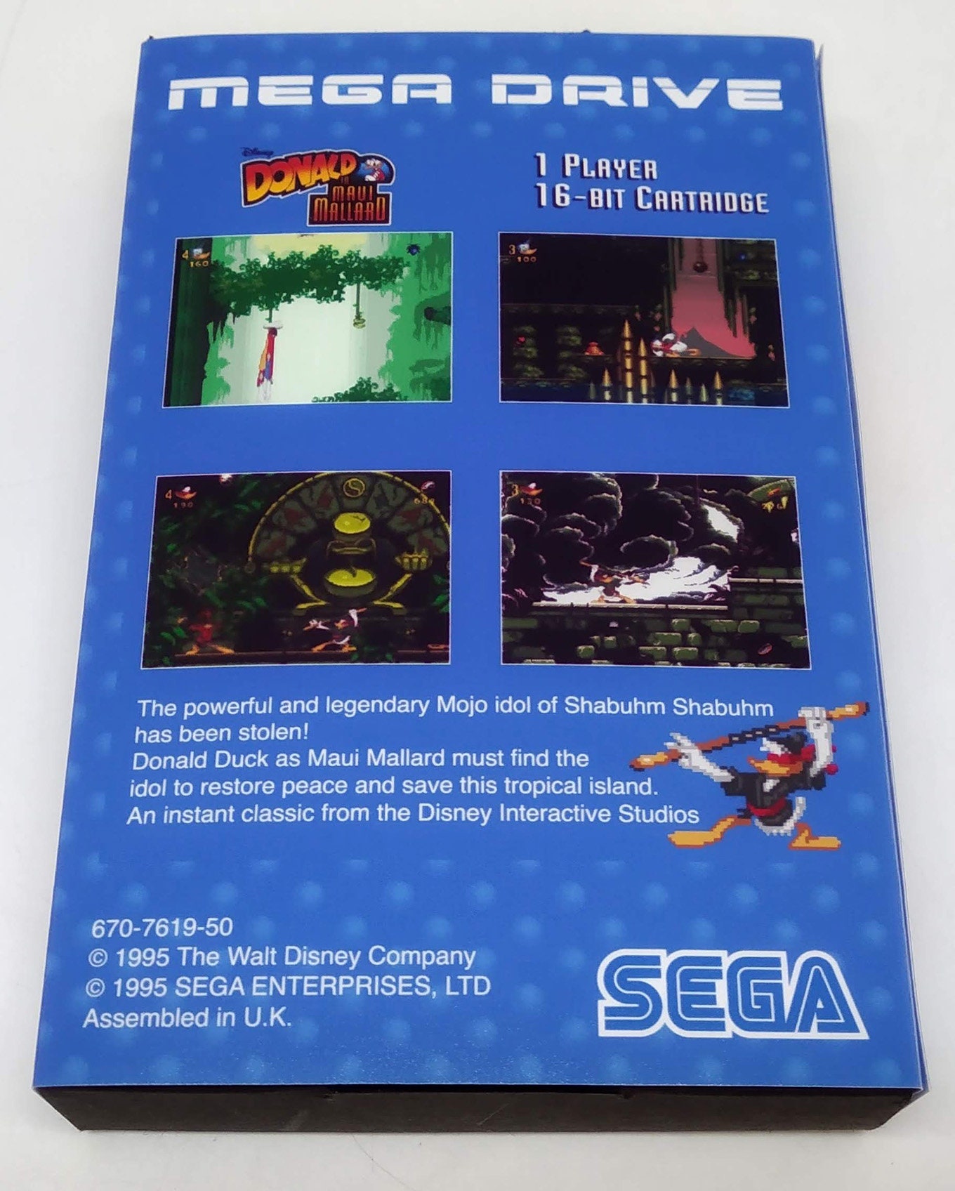 Donald In Maui Mallard – SEGA Mega Drive 32X – Neuf Sous Blister