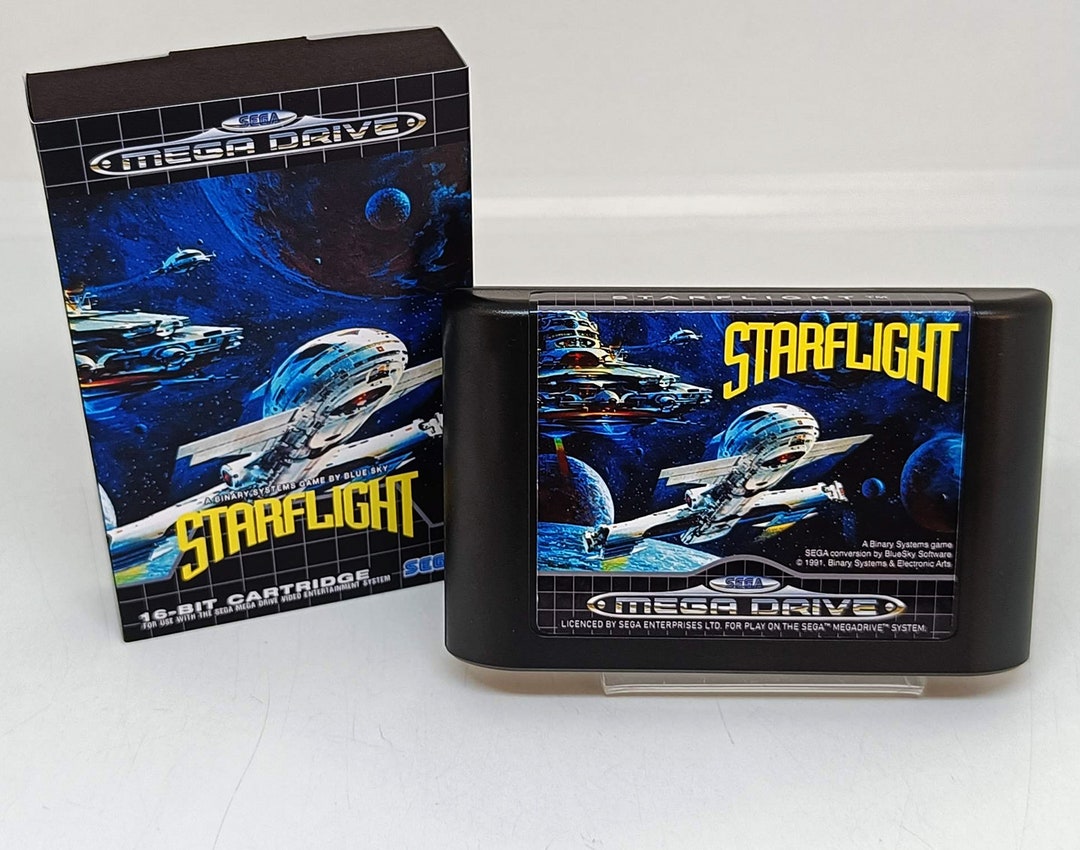 Starflight SEGA Mega Drive Genesis - Etsy