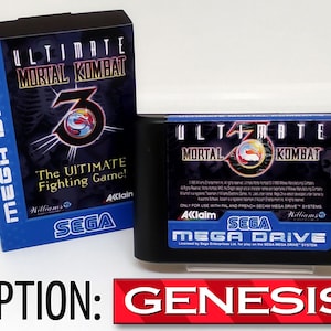 Ultimate Mortal Kombat 3 SEGA Mega Drive Genesis
