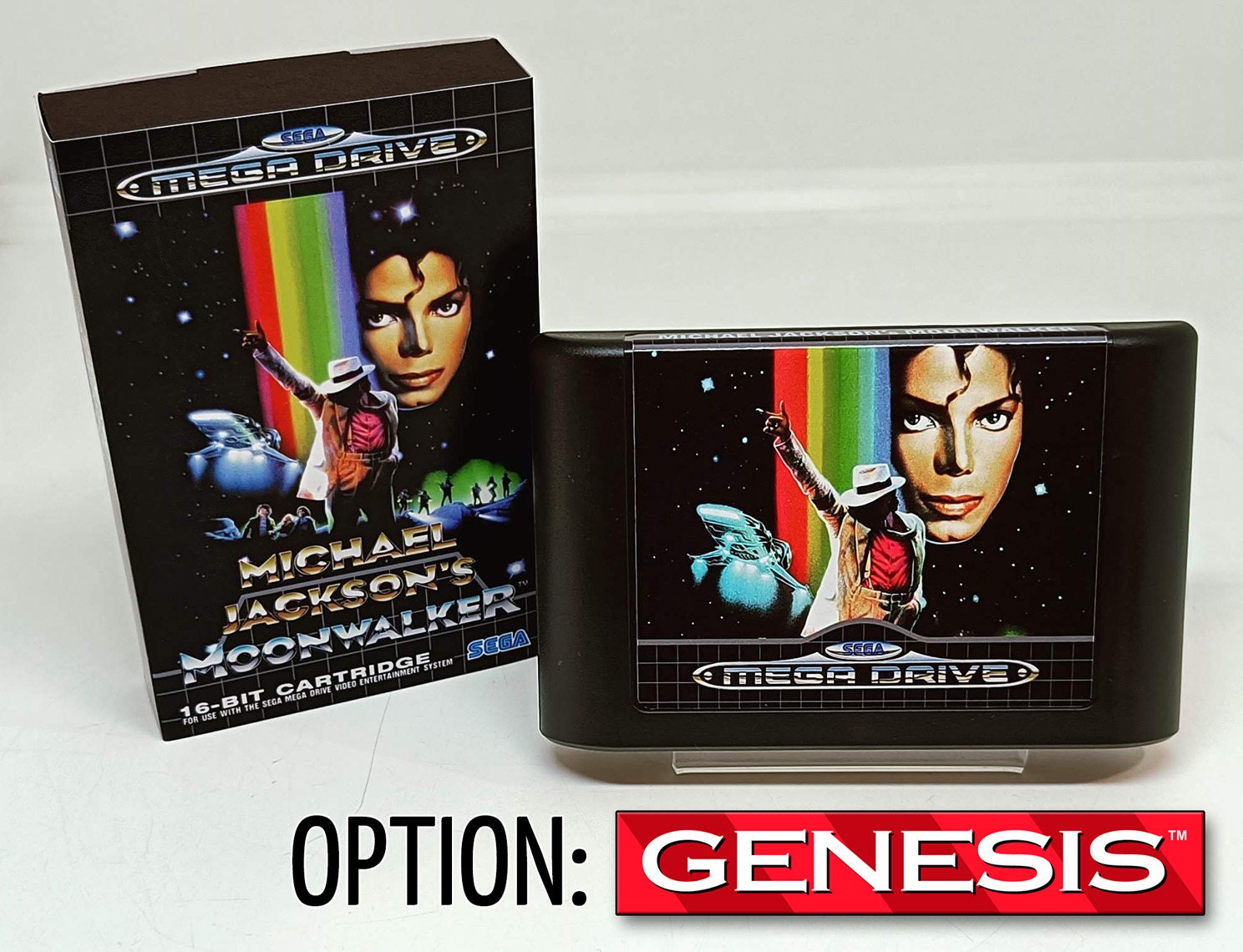 Michael Jackson's Moonwalker SEGA Mega Drive Genesis - Etsy Canada