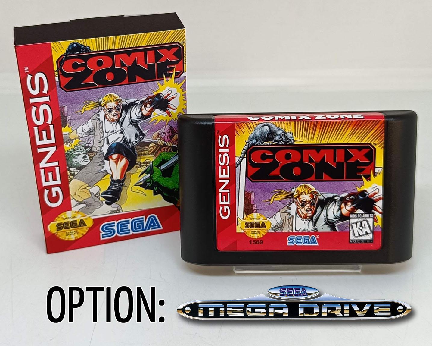 Comix Zone SEGA Genesis Mega Drive - Etsy Canada