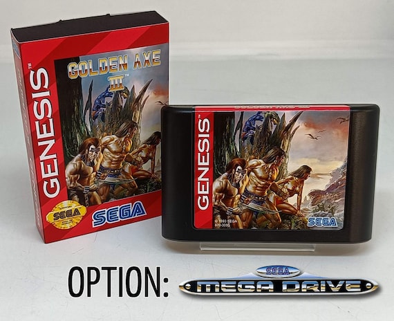 Golden Axe III SEGA Genesis Mega Drive - Etsy