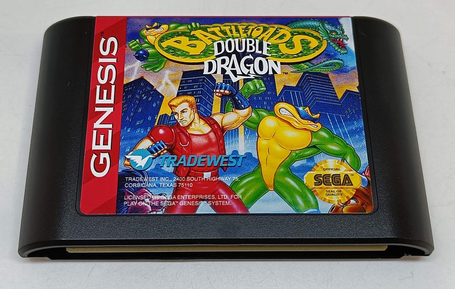 Battletoads / Double Dragon SEGA Genesis Mega Drive - Etsy