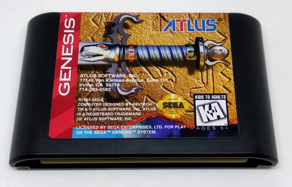 Crusader of Centy SEGA Genesis Mega Drive - Etsy