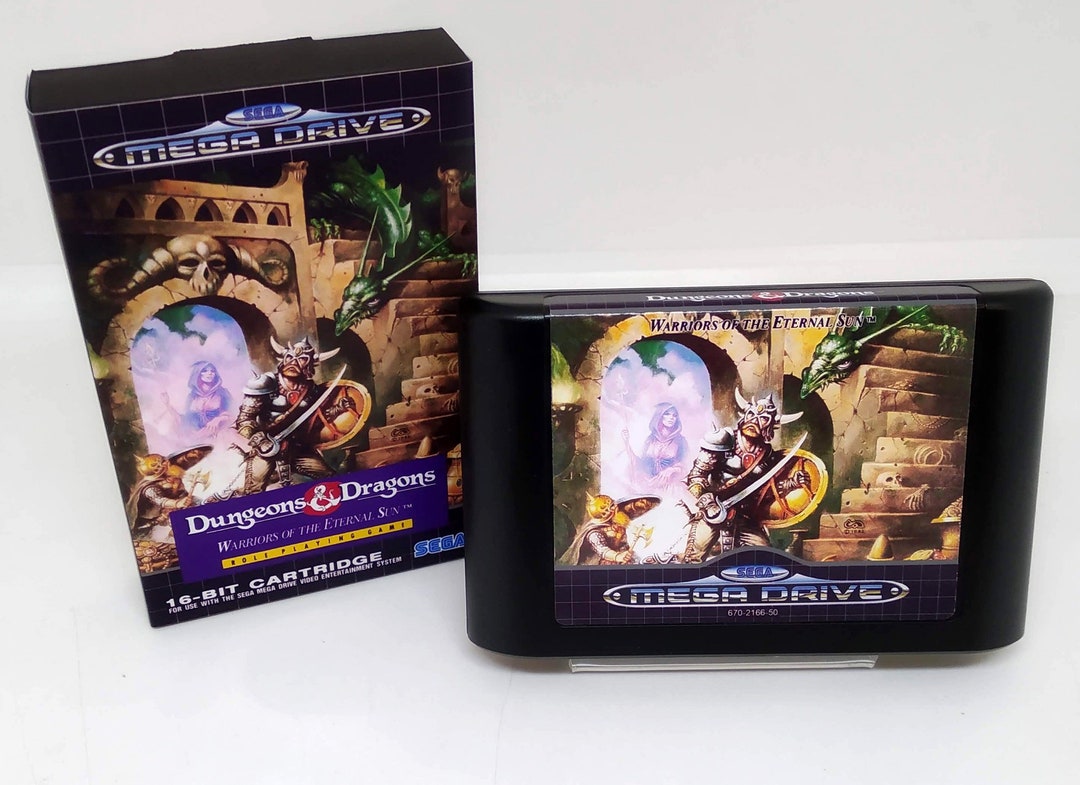 Dungeons & Dragons Warriors Of The Eternal Sun – SEGA Megadrive – PAL CIB – 1992