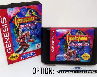 Castlevania Bloodlines - Revised Edition SEGA Genesis Mega Drive