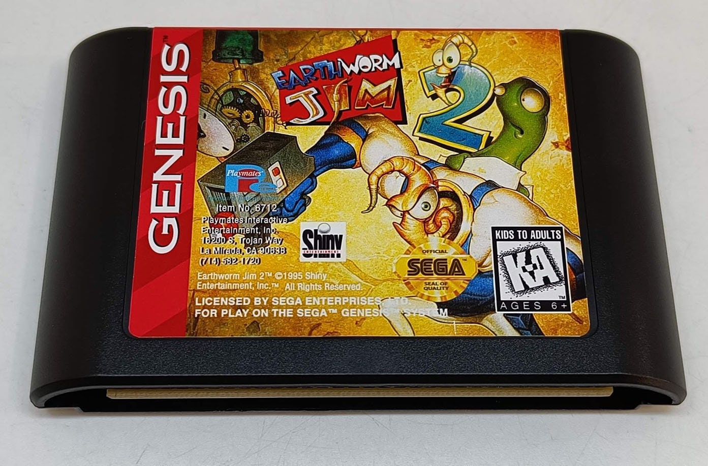 Earthworm Jim 2 SEGA Genesis Mega Drive - Etsy