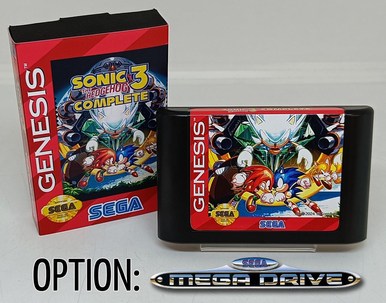 Sonic 3 Complete SEGA Genesis Mega Drive - Etsy