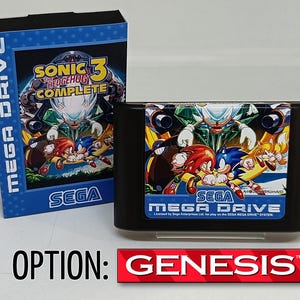 Sonic 3 Complete SEGA Mega Drive Genesis