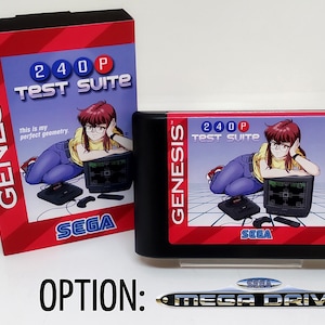 240p Test Suite SEGA Genesis Mega Drive