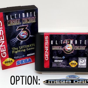 Ultimate Mortal Kombat 3 SEGA Genesis Mega Drive