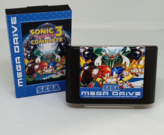 Sonic 3 Complete SEGA Genesis Mega Drive - Etsy