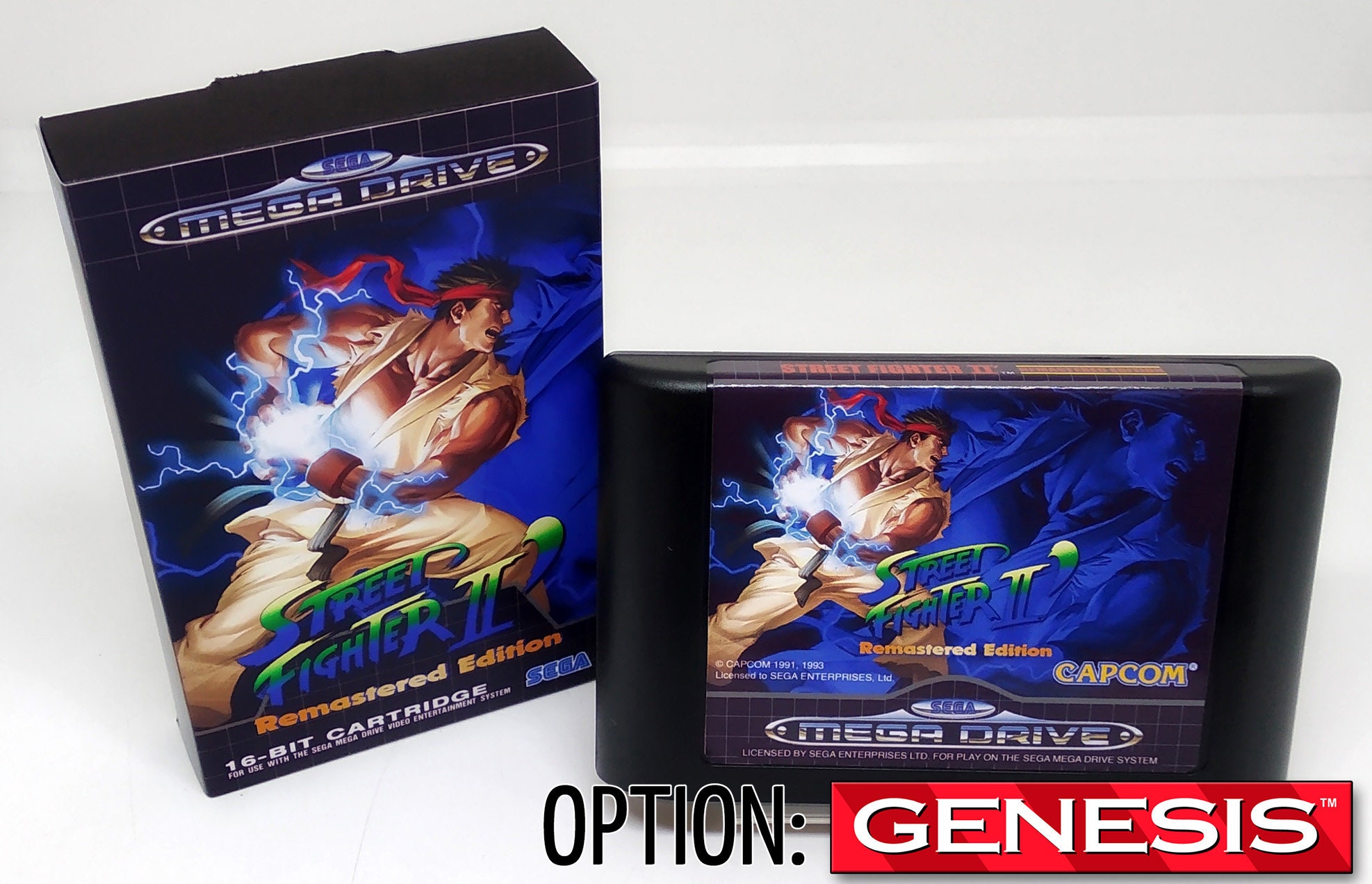 Street fighter 2 sega mega drive discount