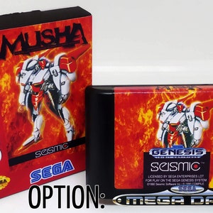 M.U.S.H.A. (MUSHA) SEGA Genesis Mega Drive