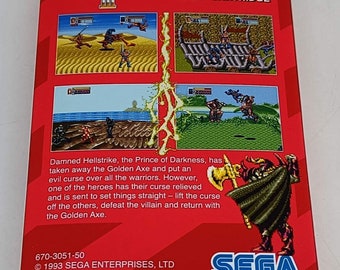 Golden Axe III SEGA Genesis Mega Drive - Etsy