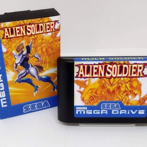 Alien Soldier SEGA Mega Drive Genesis