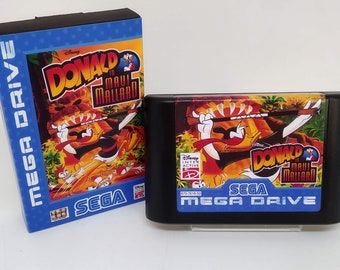 Jeu SEGA Megadrive (PAL) - Donald In Maui Mallard - Complet, Notice, Très Bon état